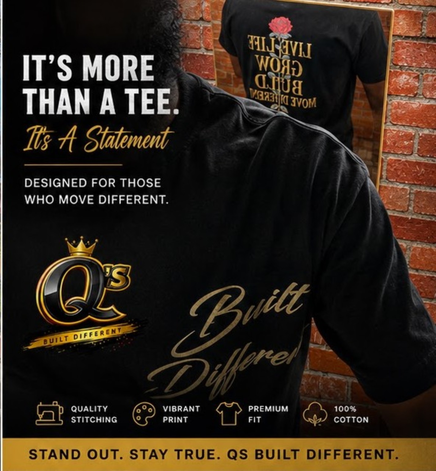It's more than a tee, it's a statement graphic