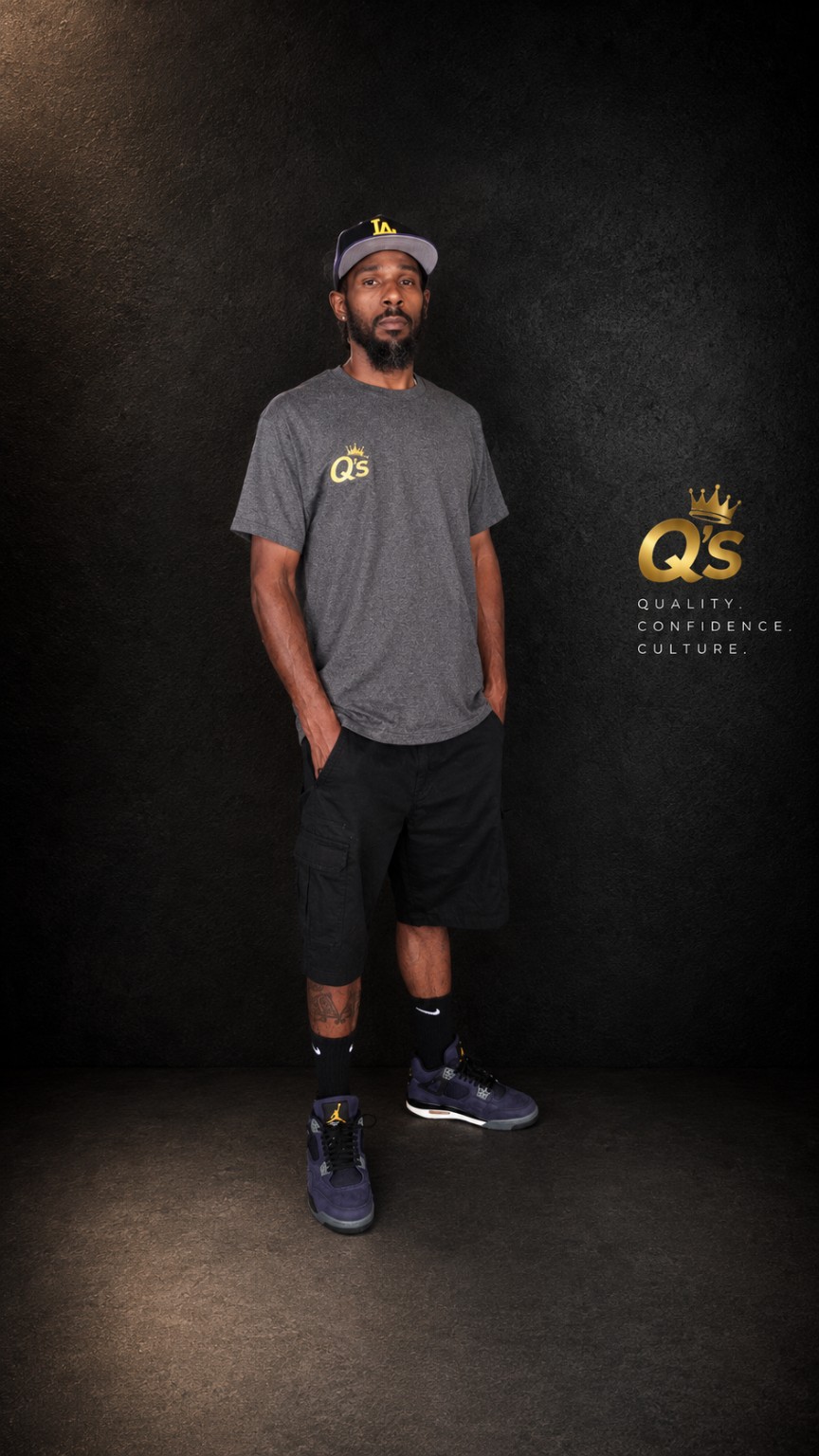 John Quinn Robinson founder of Q's Built Different