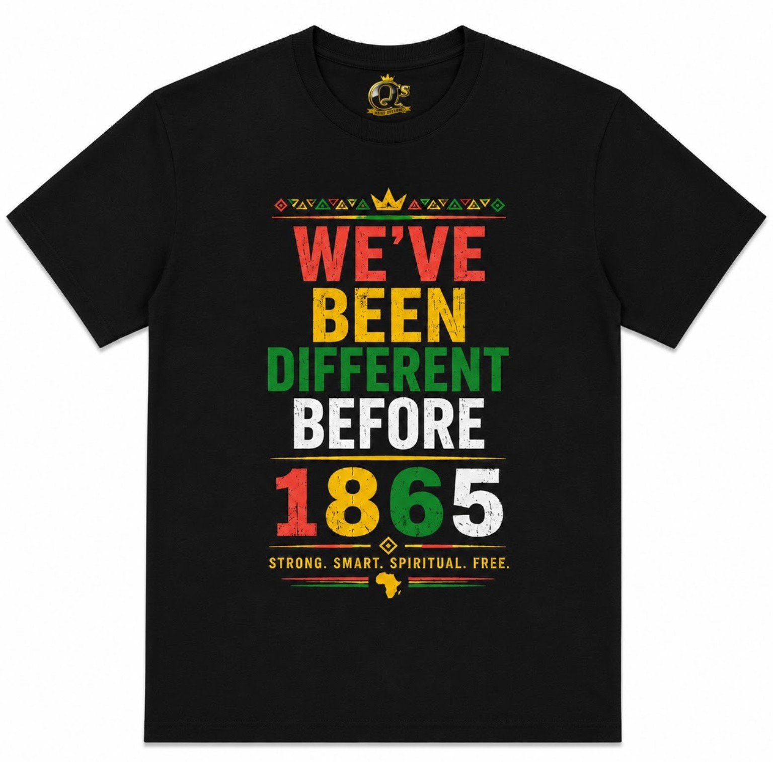 Juneteenth Q's Built Different shirt