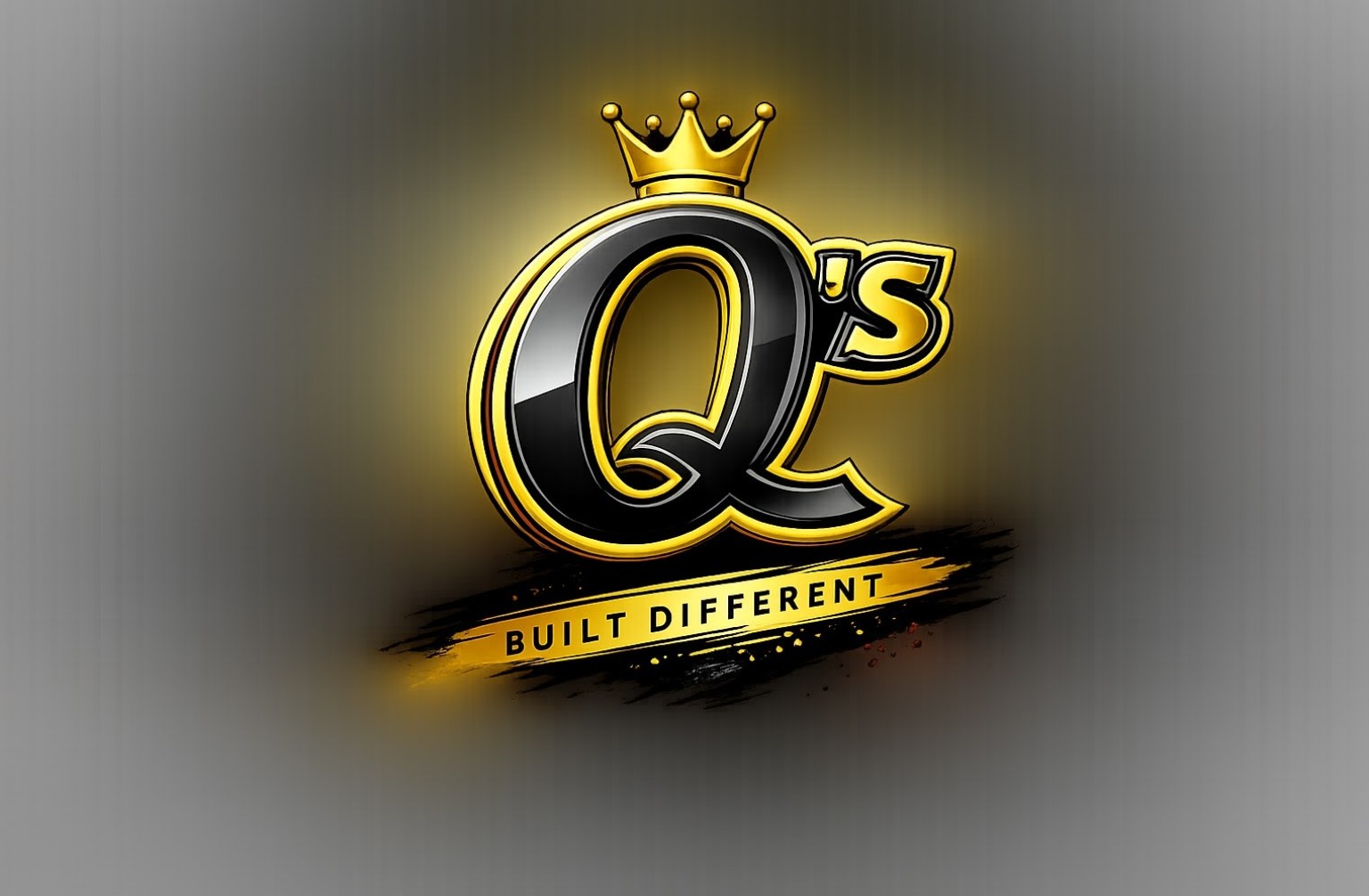 Q's Built Different logo