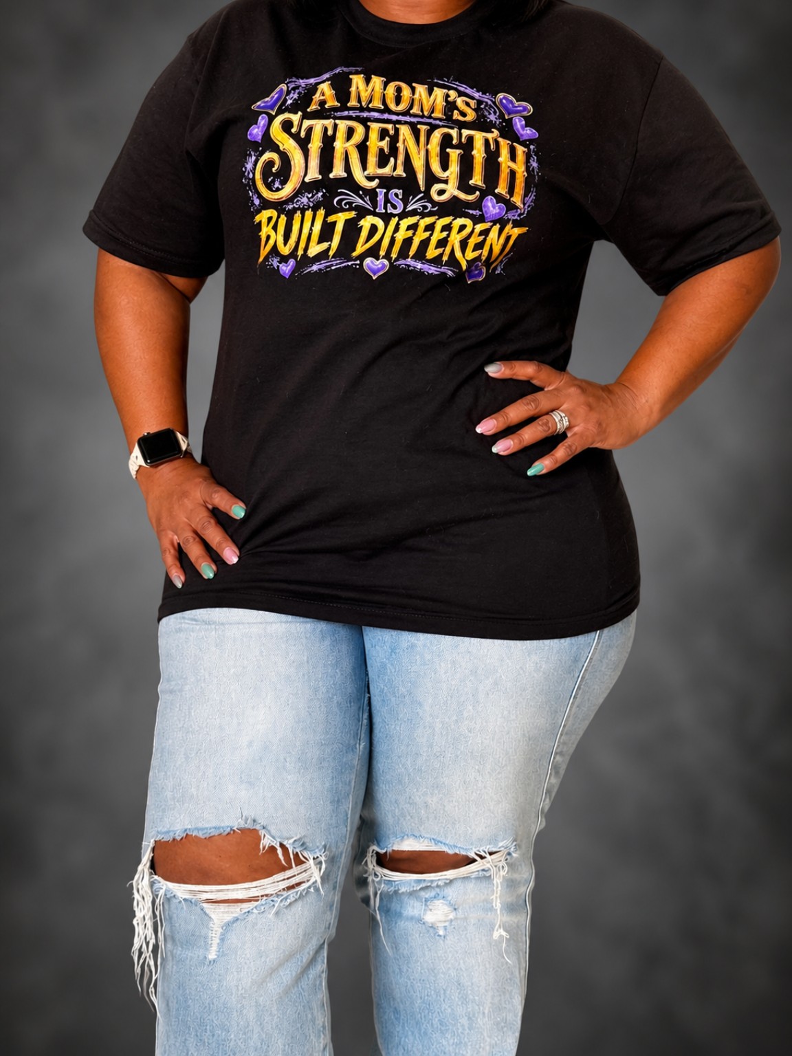 A Mom's Strength Is Built Different shirt